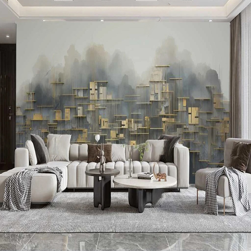 Custom Photo Mural Modern Styl - Home Textiles City avis et prix