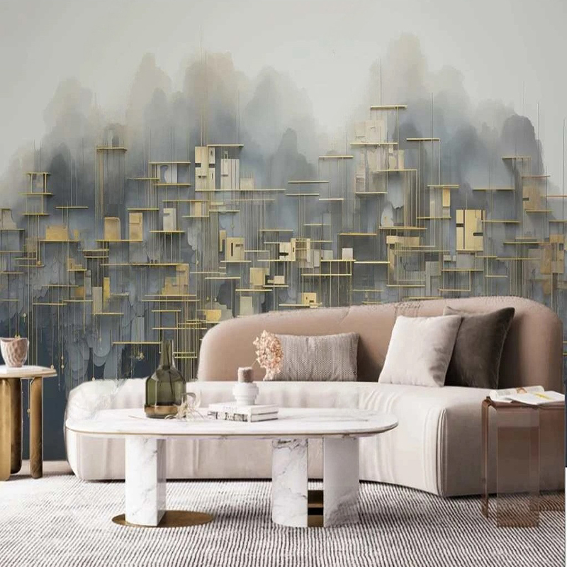 Custom Photo Mural Modern Styl - Home Textiles City avis et prix
