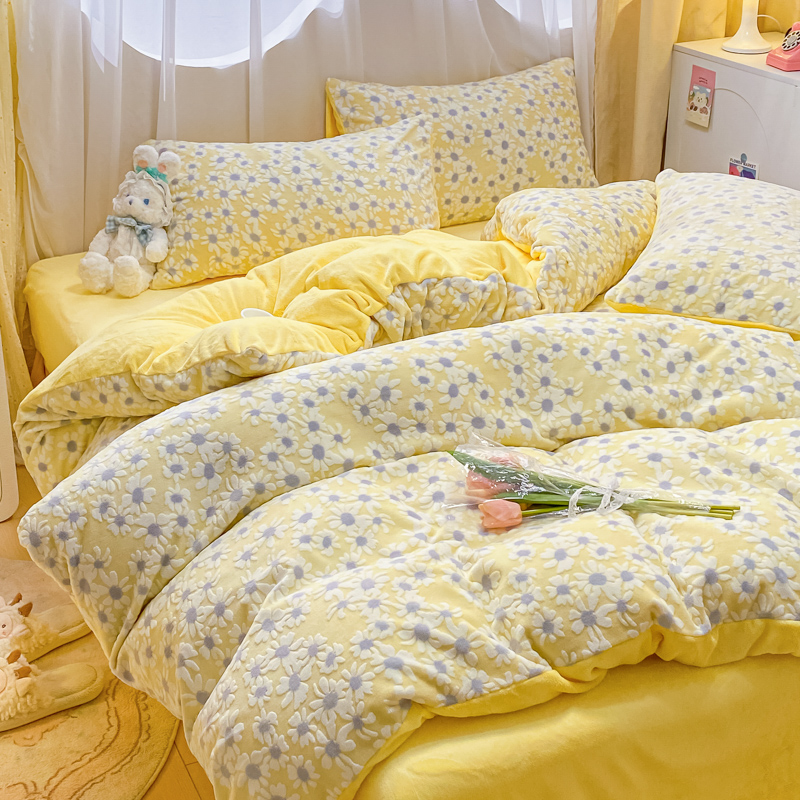 1pc Thicken Winter Super Warm  - Linen Duvet Cover avis et prix