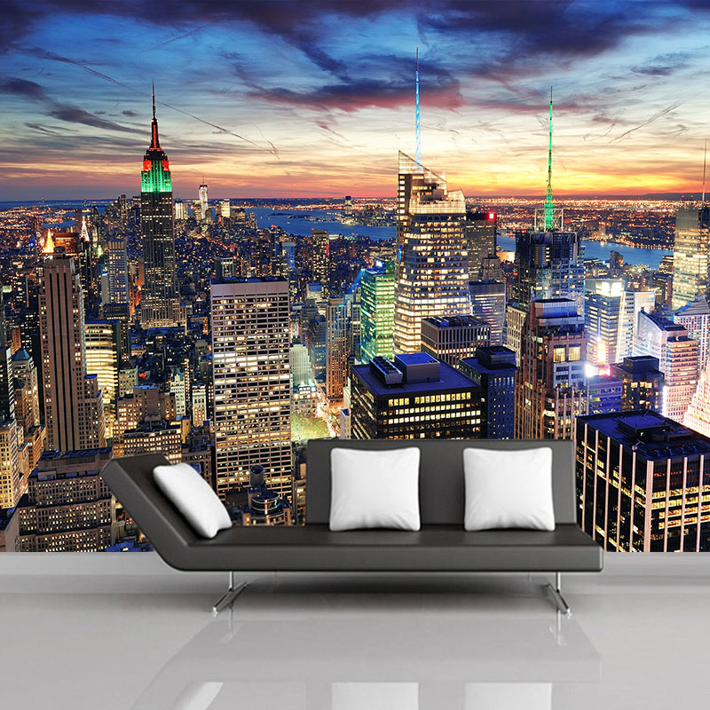 Custom Photo 3D Mural Wallpape - Home Textiles City avis et prix