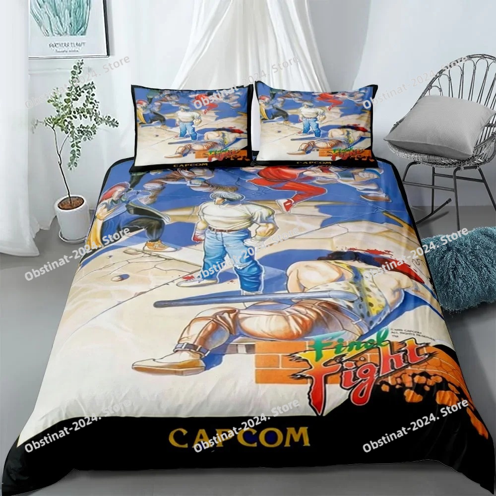 Streets of Rage Final Duvet Co - Linen Duvet Cover avis et prix