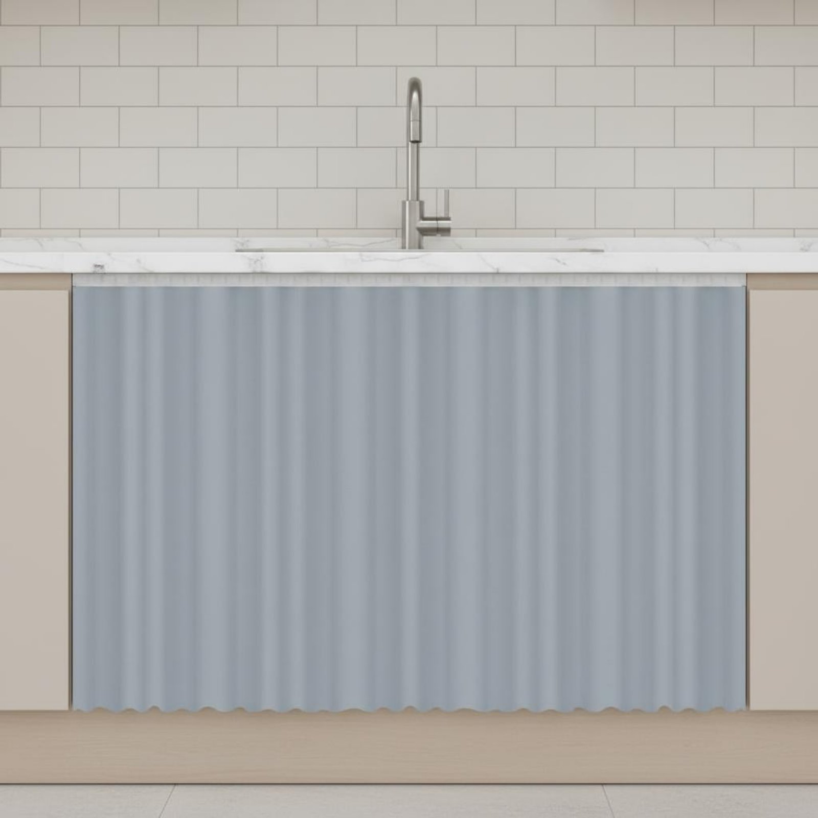 Hook and Loop Cabinet Curtain  - Home Textiles Designer avis et prix