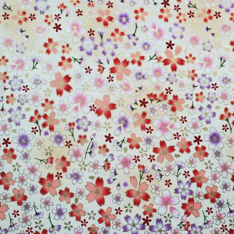 Cotton Gold Foil Printed Fabri - Home Fashion Textiles avis et prix