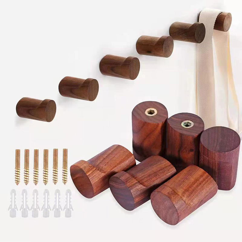 Beech Wood Black Walnut Hook M - Home Textiles Towel avis et prix