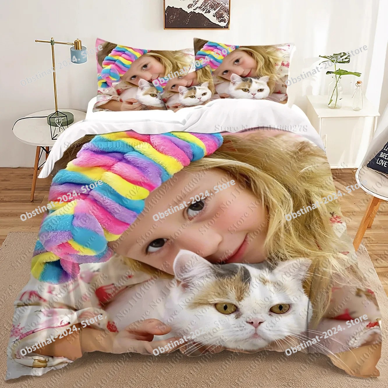 fashion Anime Nastya 3D Beddin - Home Fashion Textiles avis et prix