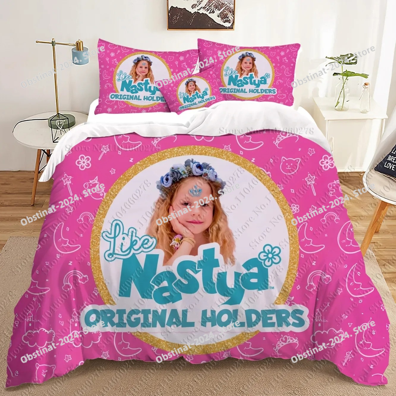 fashion Anime Nastya 3D Beddin - Home Fashion Textiles avis et prix