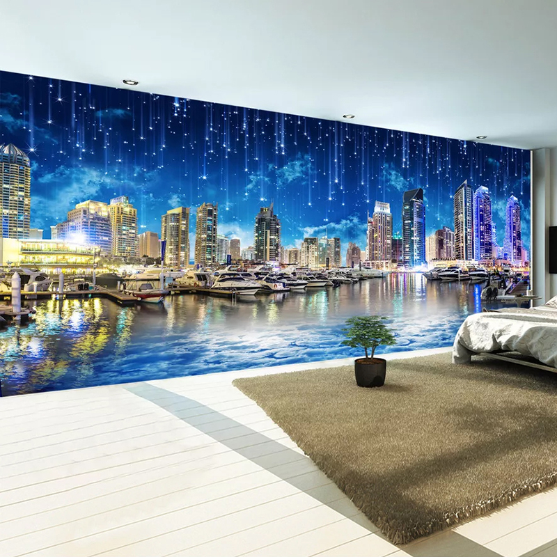 Custom Mural Non-woven Wallpap - Home Textiles City avis et prix