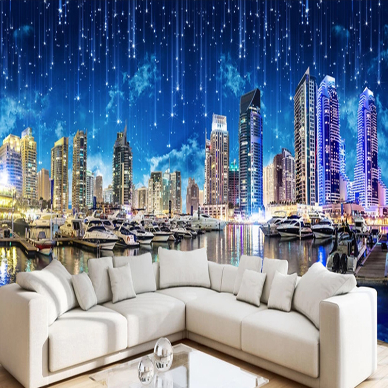 Custom Mural Non-woven Wallpap - Home Textiles City avis et prix
