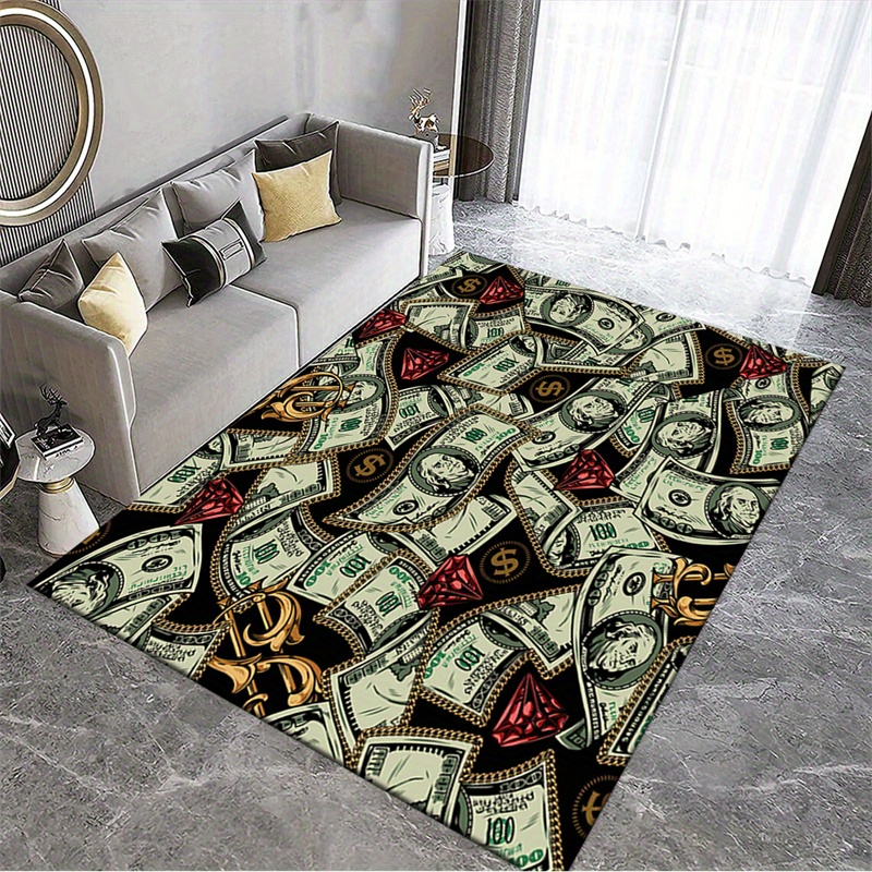 Luxurious Dollar Bill Design A - Home Textiles Designer avis et prix