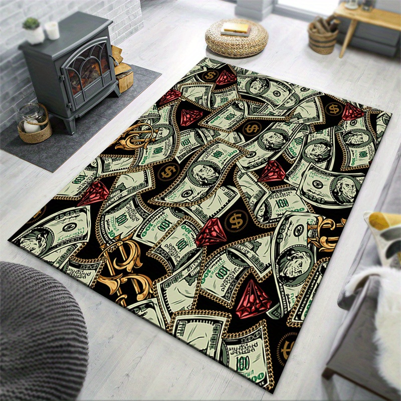 Luxurious Dollar Bill Design A - Home Textiles Designer avis et prix