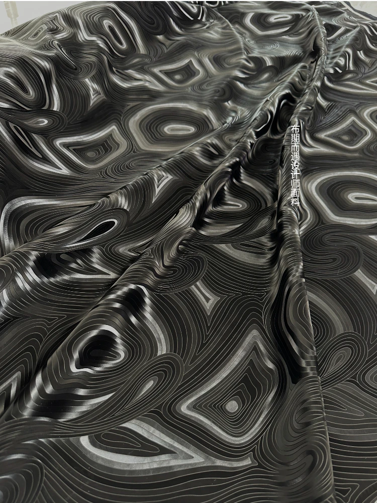 Black PU Leather Fabric Design - Home Fashion Textiles avis et prix
