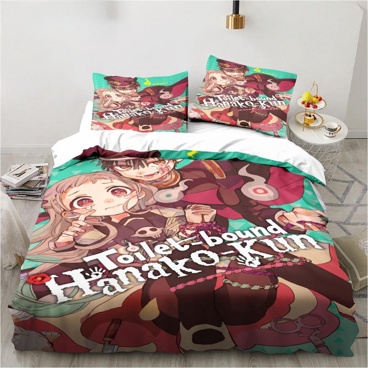 Anime Toilet-Bound Hanako-kun  - Linen Duvet Cover avis et prix