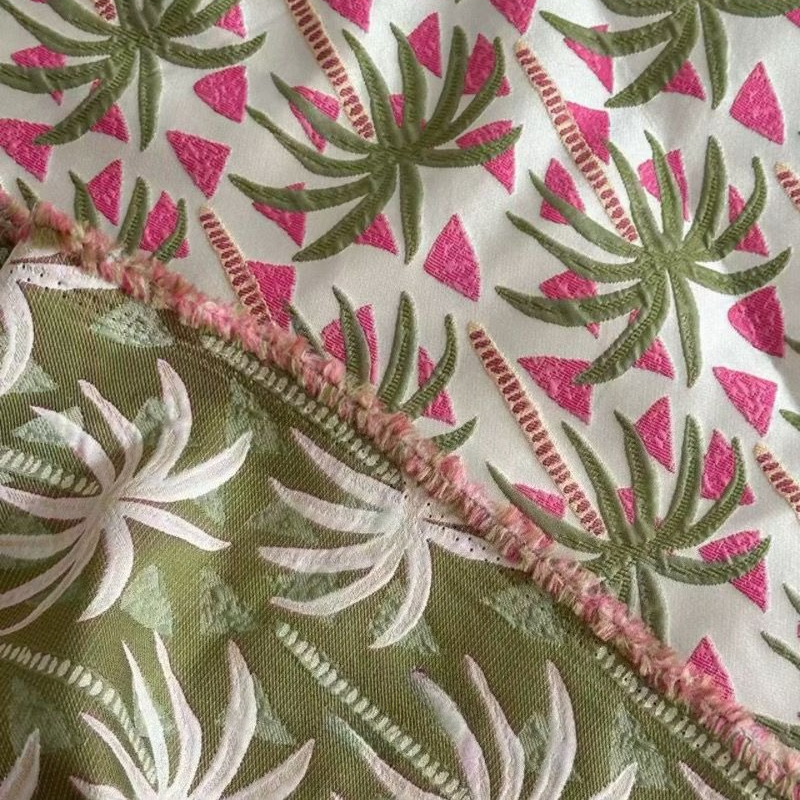 Chinese Style Dyed Jacquard Cu - Home Textiles Designer avis et prix
