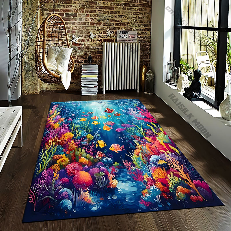 Underwater city with vibrant c - Home Textiles City avis et prix