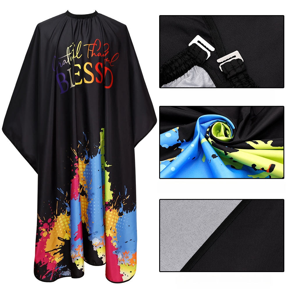 Salon Barber Cape Doodle Camo  - Home Textiles Designer avis et prix