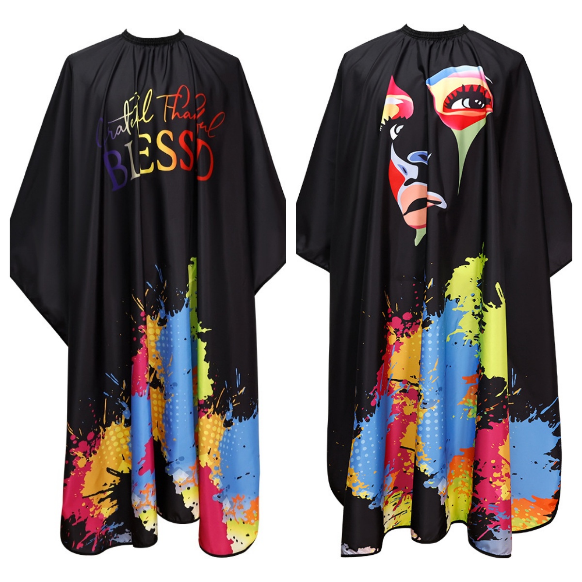 Salon Barber Cape Doodle Camo  - Home Textiles Designer avis et prix
