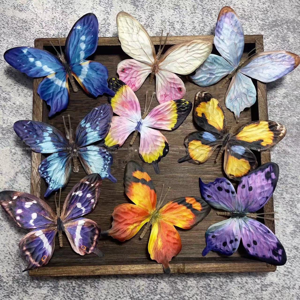 9Pcs Large Bionic Butterfly Ar - Home Textiles Designer avis et prix