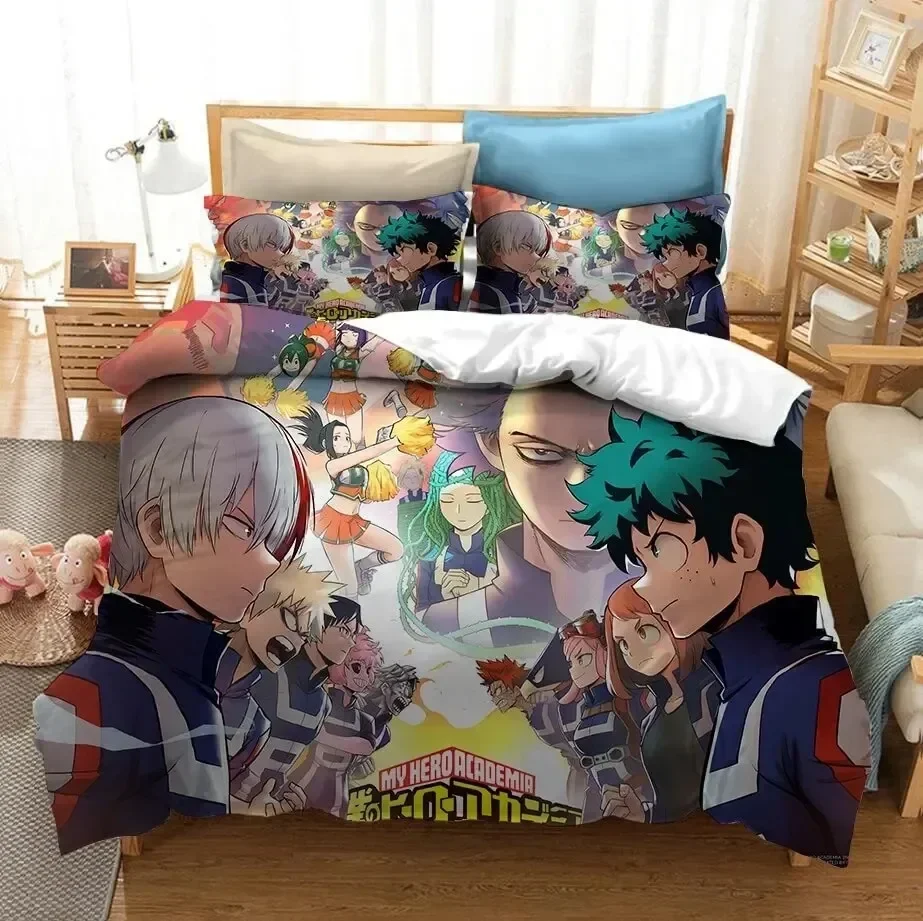 3D Anime My Hero Academia Prin - Linen Duvet Cover avis et prix