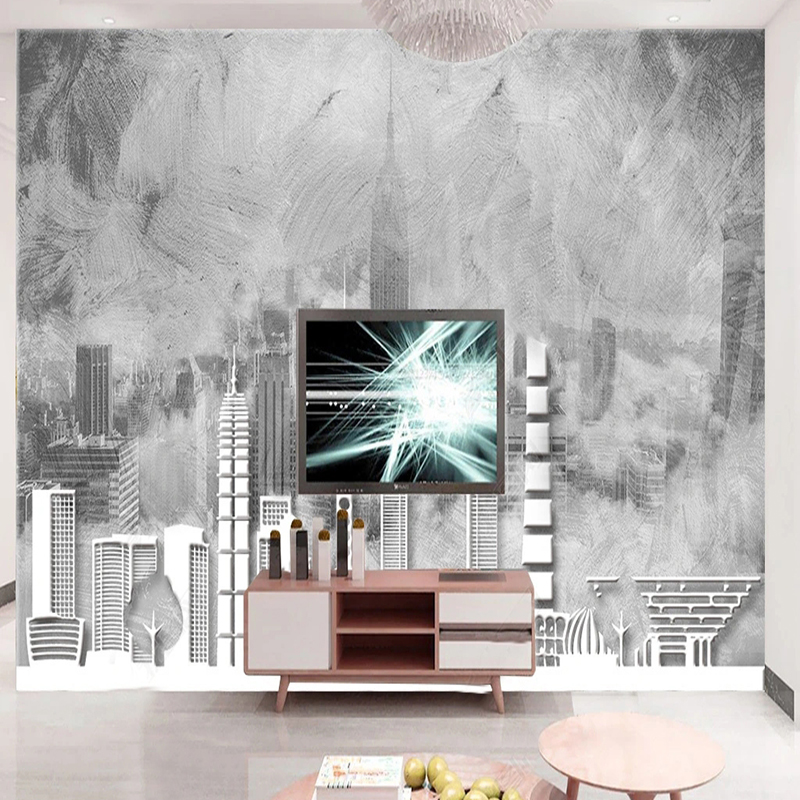 Custom 3D Wallpaper Mural Retr - Home Textiles City avis et prix
