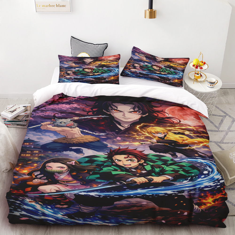 Duvet Cover Kamado Nezuko Demo - Linen Duvet Cover avis et prix