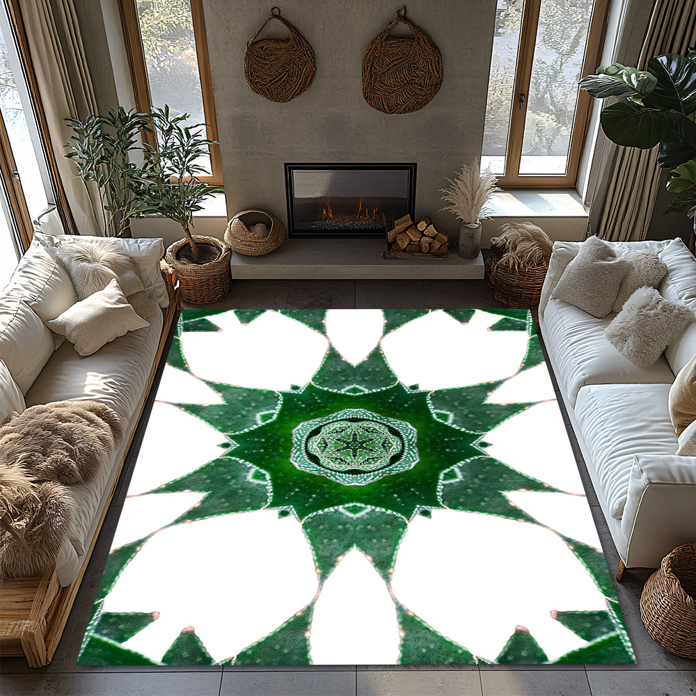 Unique Botanical Area Rug Wash - Home Textiles Designer avis et prix