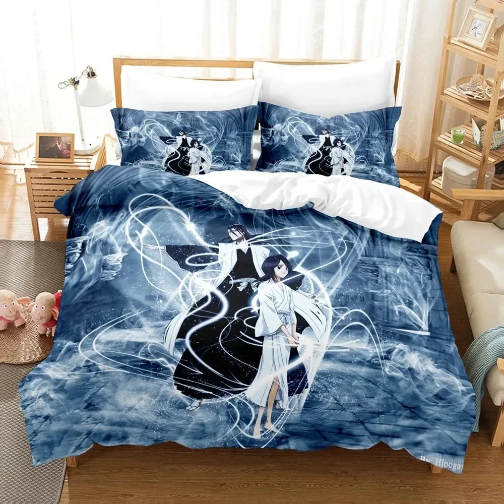 3D Print Anime Bleach Kurosaki - Linen Duvet Cover avis et prix