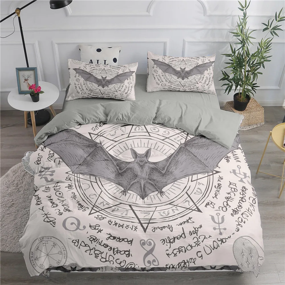Halloween Flying Vampire Beddi - Linen Duvet Cover avis et prix