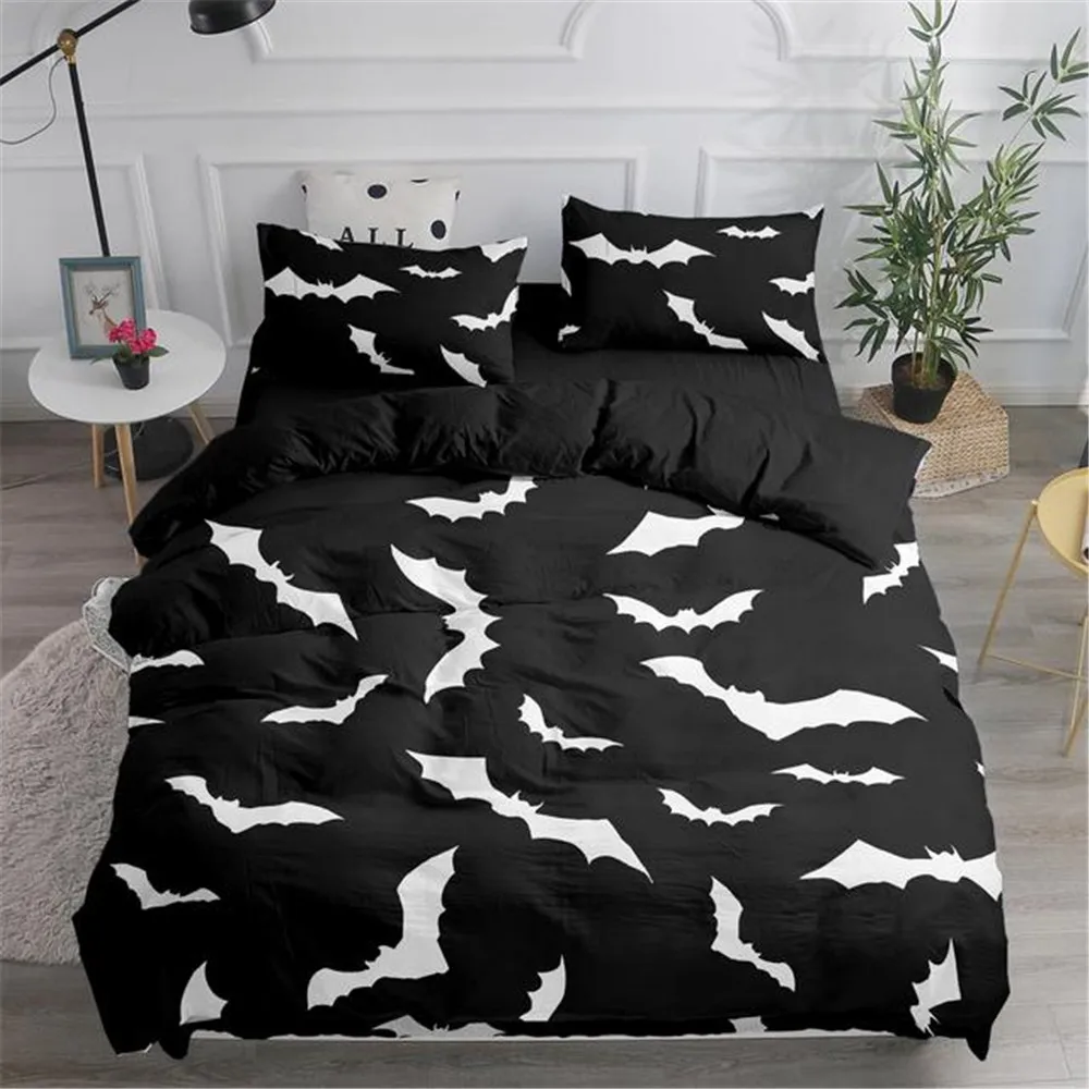 Halloween Flying Vampire Beddi - Linen Duvet Cover avis et prix