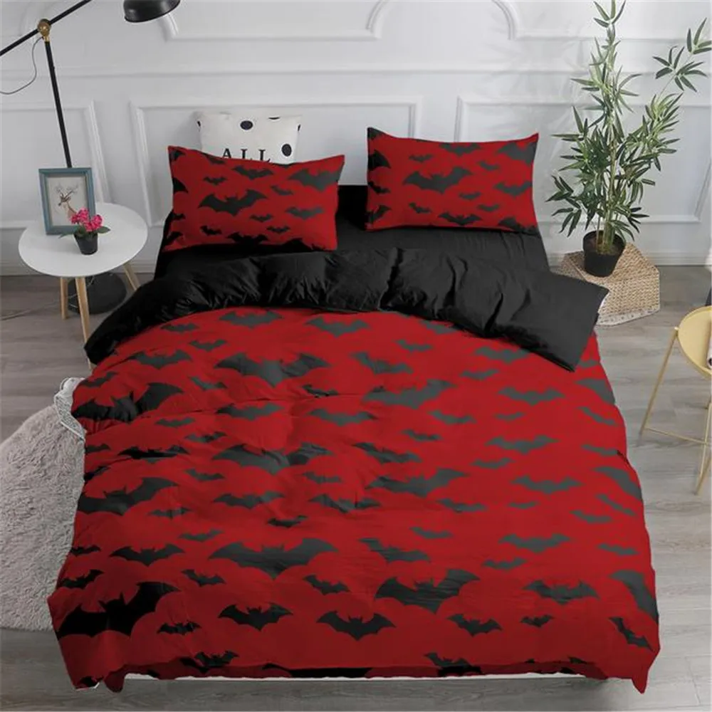 Halloween Flying Vampire Beddi - Linen Duvet Cover avis et prix