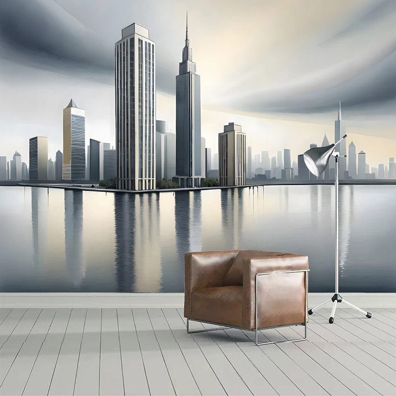 Custom 3D Wall Mural Geometric - Home Textiles City avis et prix