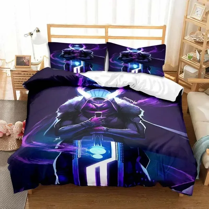 Game Destiny Printed Bed Set D - Linen Duvet Cover avis et prix