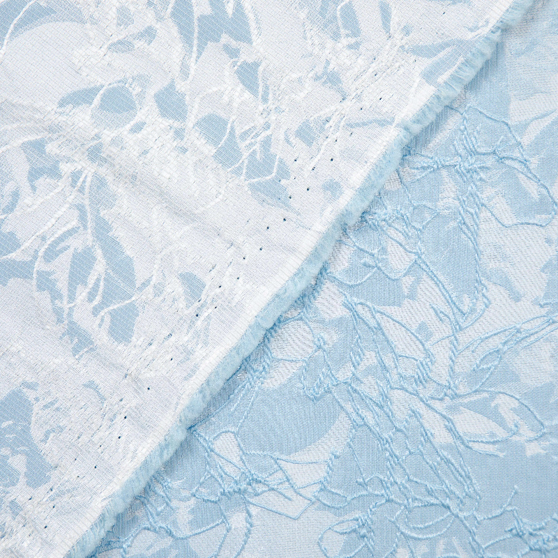 Designer Light Blue Floral Jac - Home Textiles Designer avis et prix
