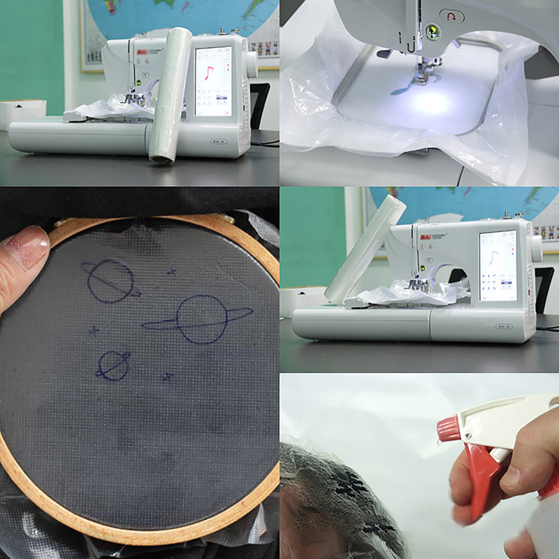 Water Soluble Embroidery Toppi - Home Fashion Textiles avis et prix