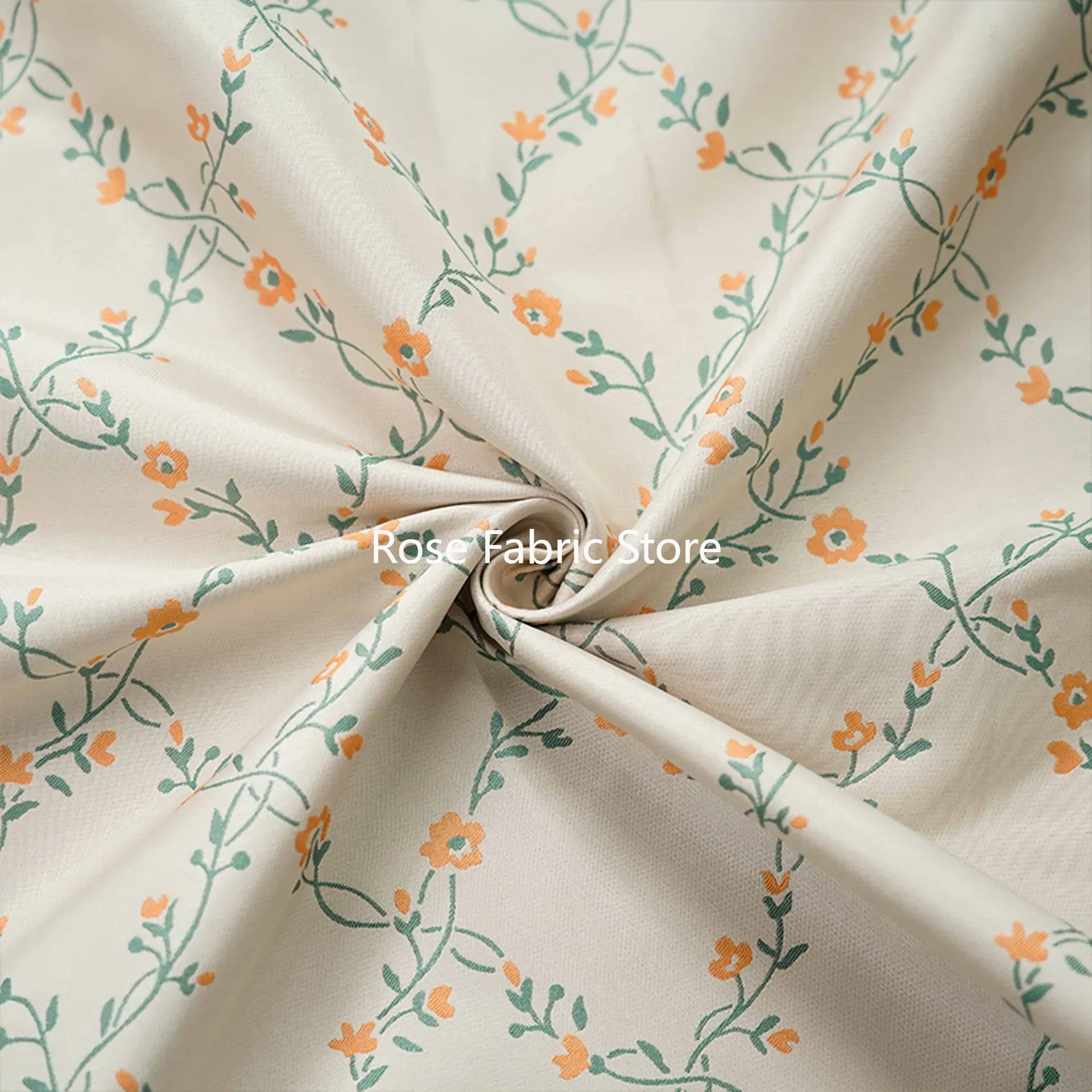 1 Meter Small Flower Yarn Dyed - Home Fashion Textiles avis et prix