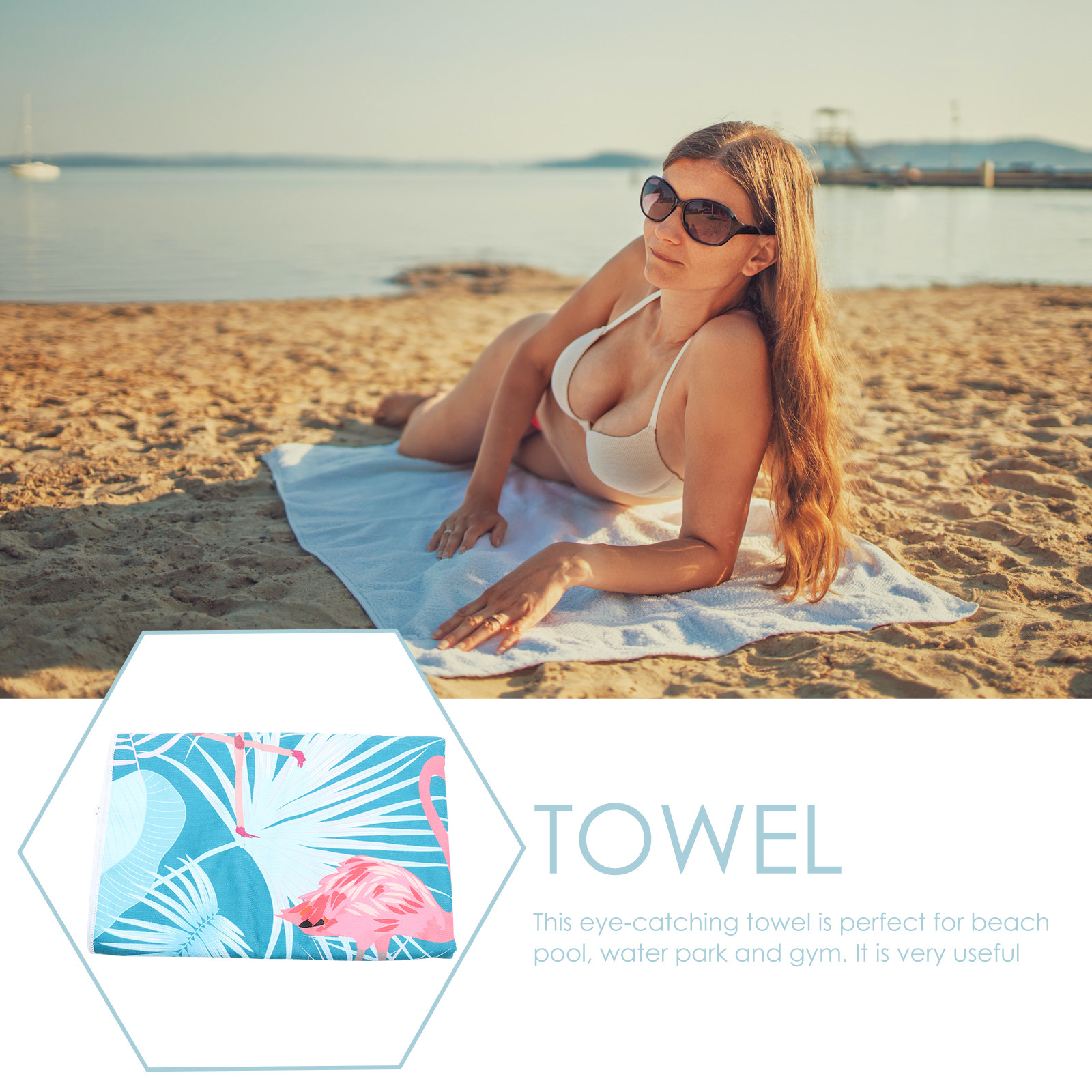 Microfiber Beach Towels Quick  - Home Textiles Towel avis et prix